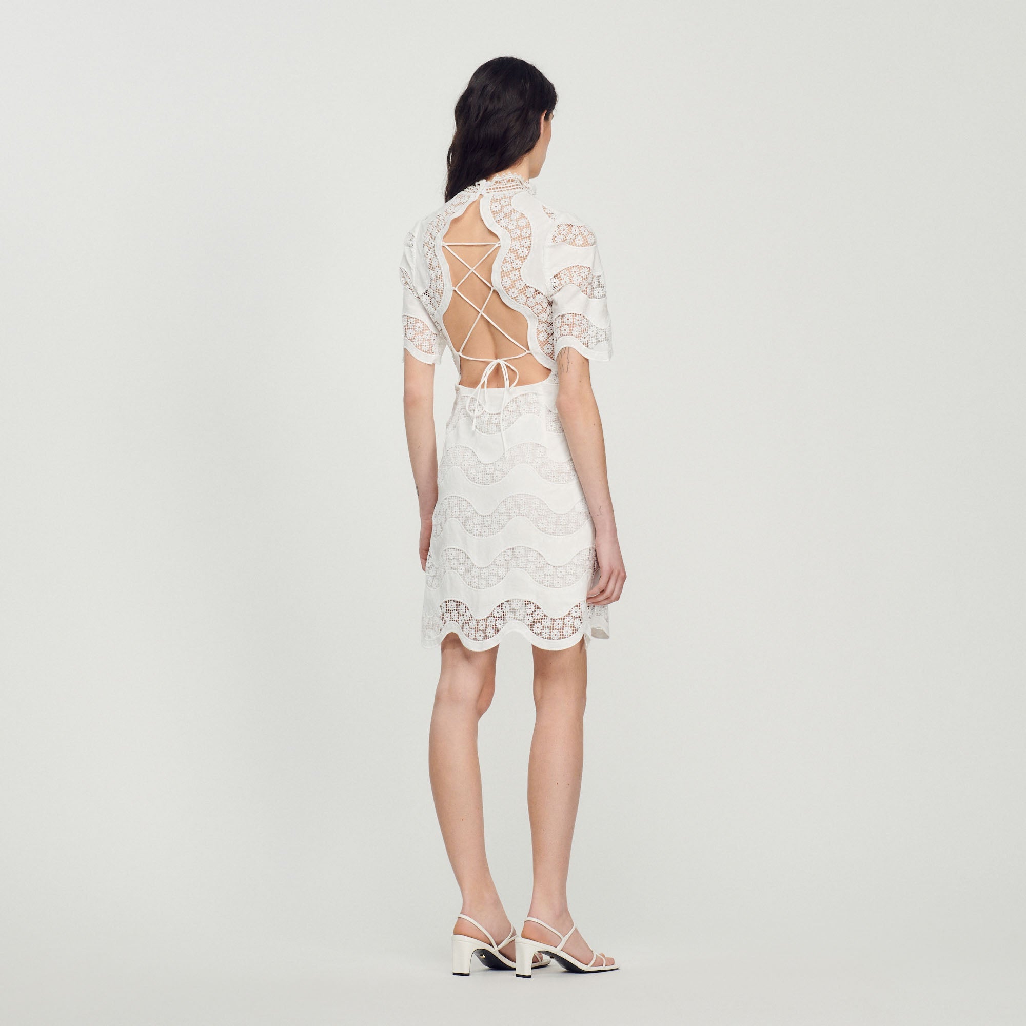 Short Guipure Dress
