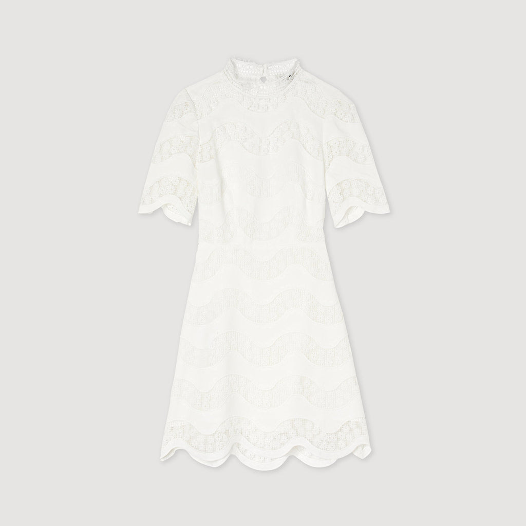Short Guipure Dress