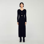 VESTIDO DE PUNTO DE OCHOS