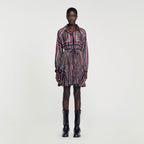 Pleated Shirt Dress