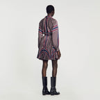 Pleated Shirt Dress