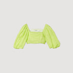 Cropped Gathered Top