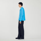 Men's Flowy Funnel Neck Shirt