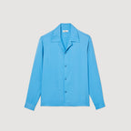 Men's Flowy Funnel Neck Shirt
