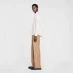 Pleated Fluid Shirt