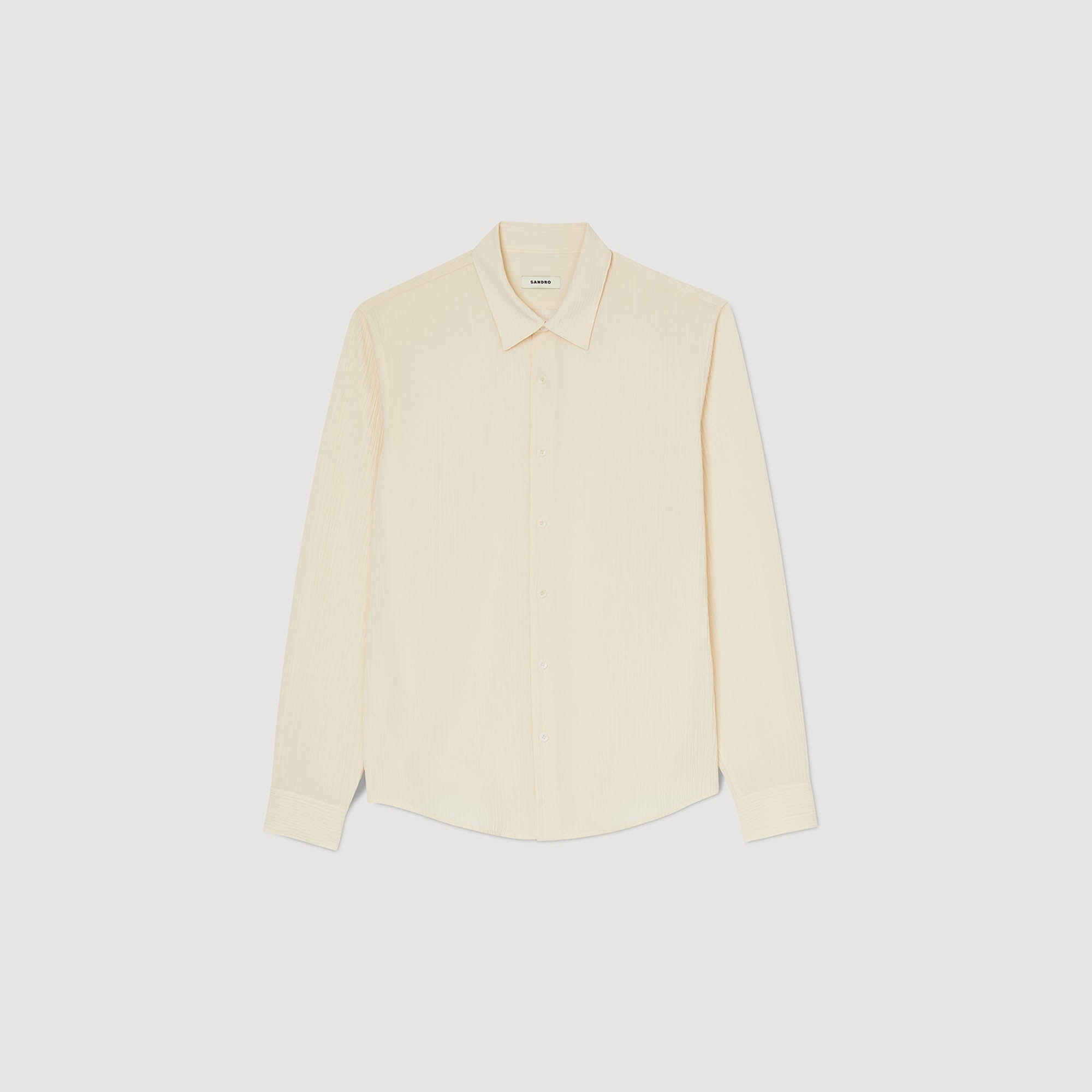 Pleated Fluid Shirt