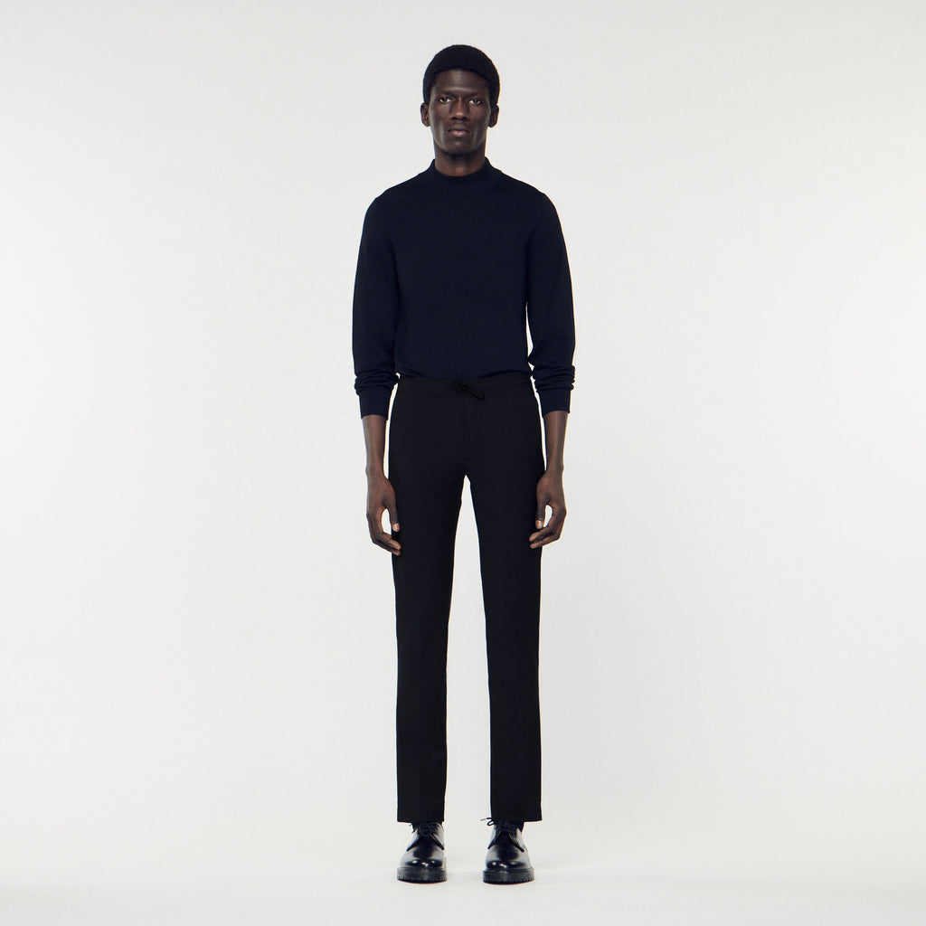 Pantalon À Ceinture Élastiquée