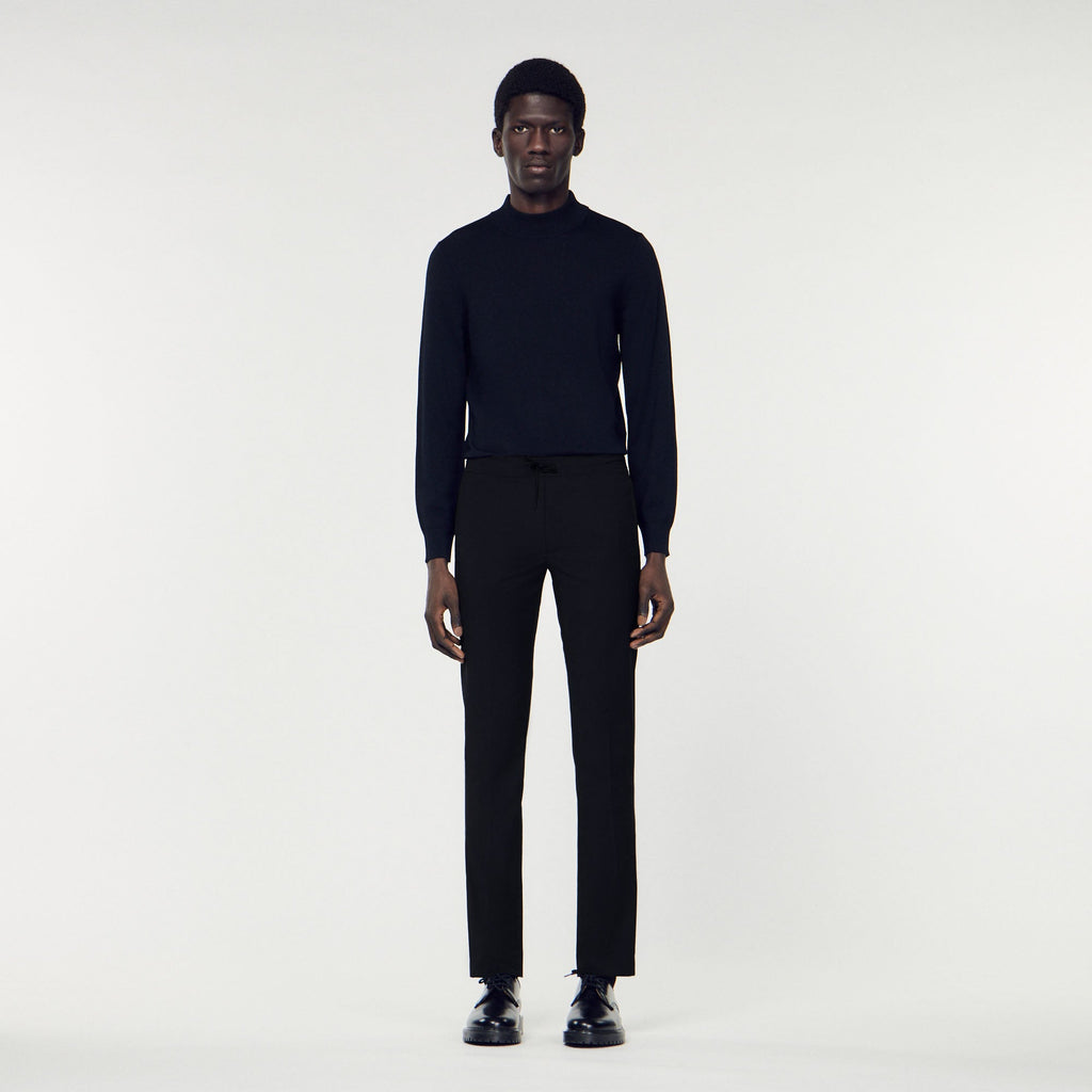 Pantalon À Ceinture Élastiquée