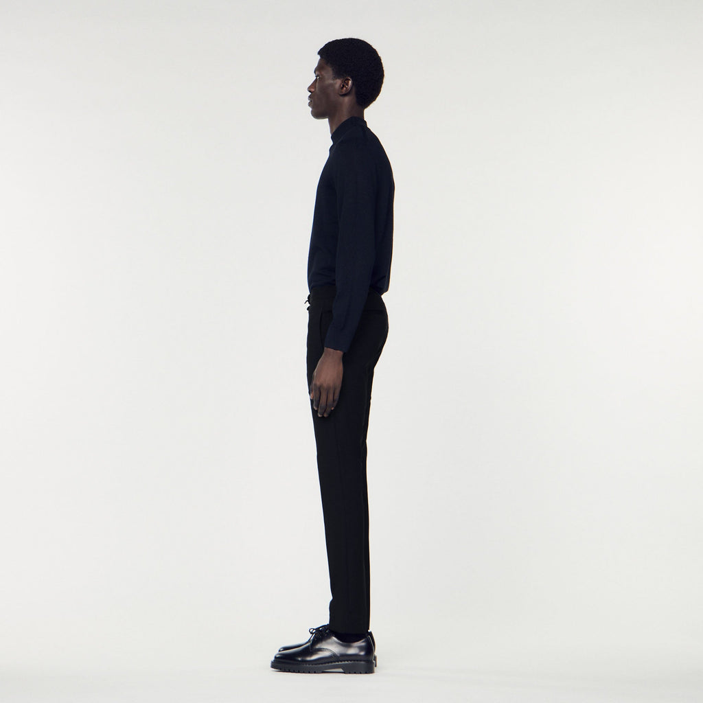 Pantalon À Ceinture Élastiquée