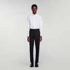 Pantalon De Costume En Laine