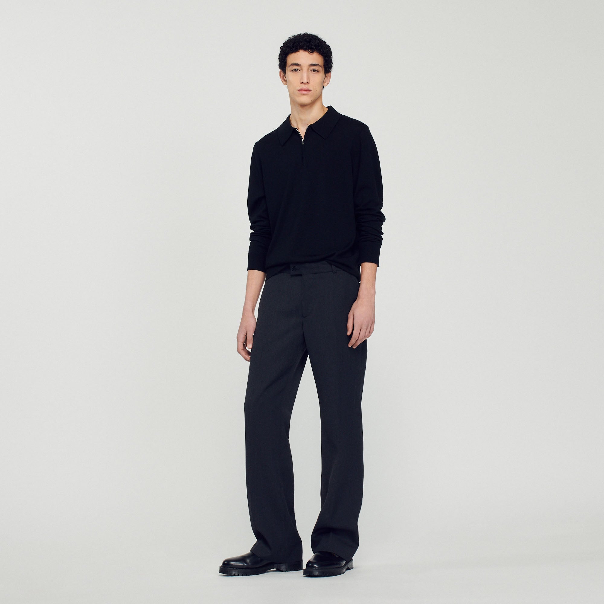 Knit Polo Jumper
