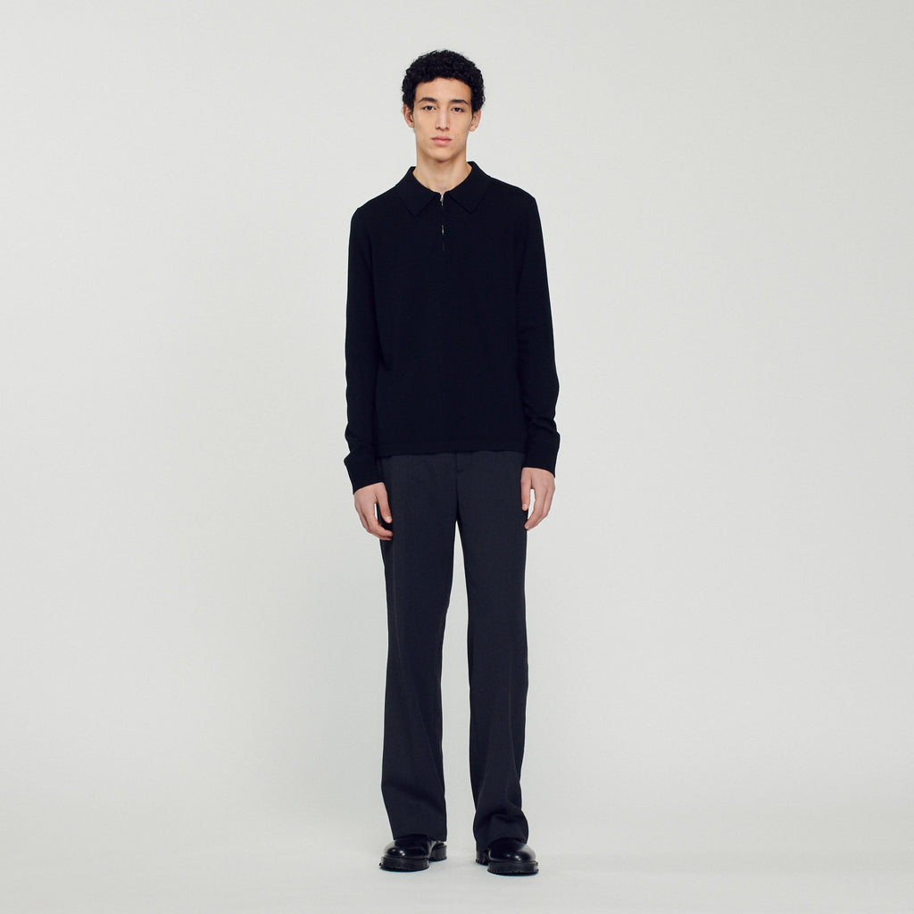 Knit Polo Jumper