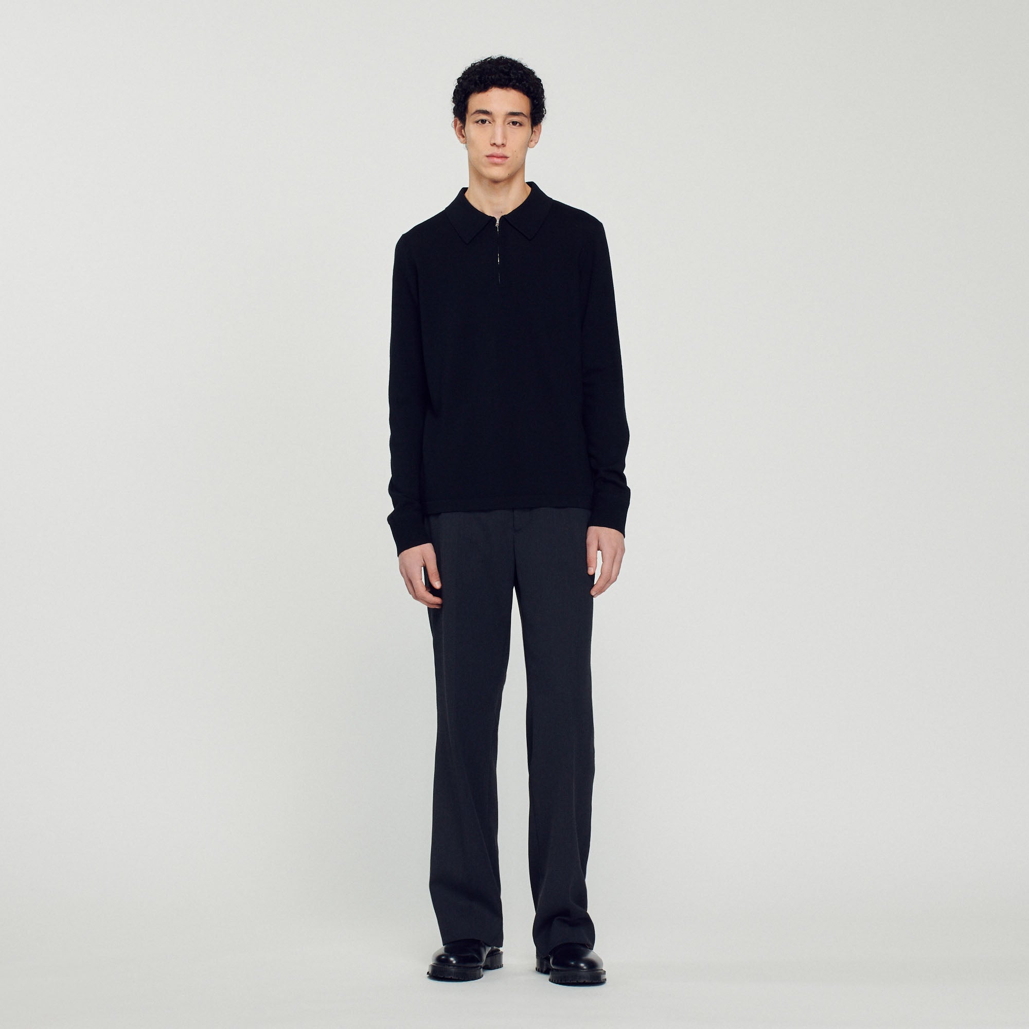 Knit Polo Jumper