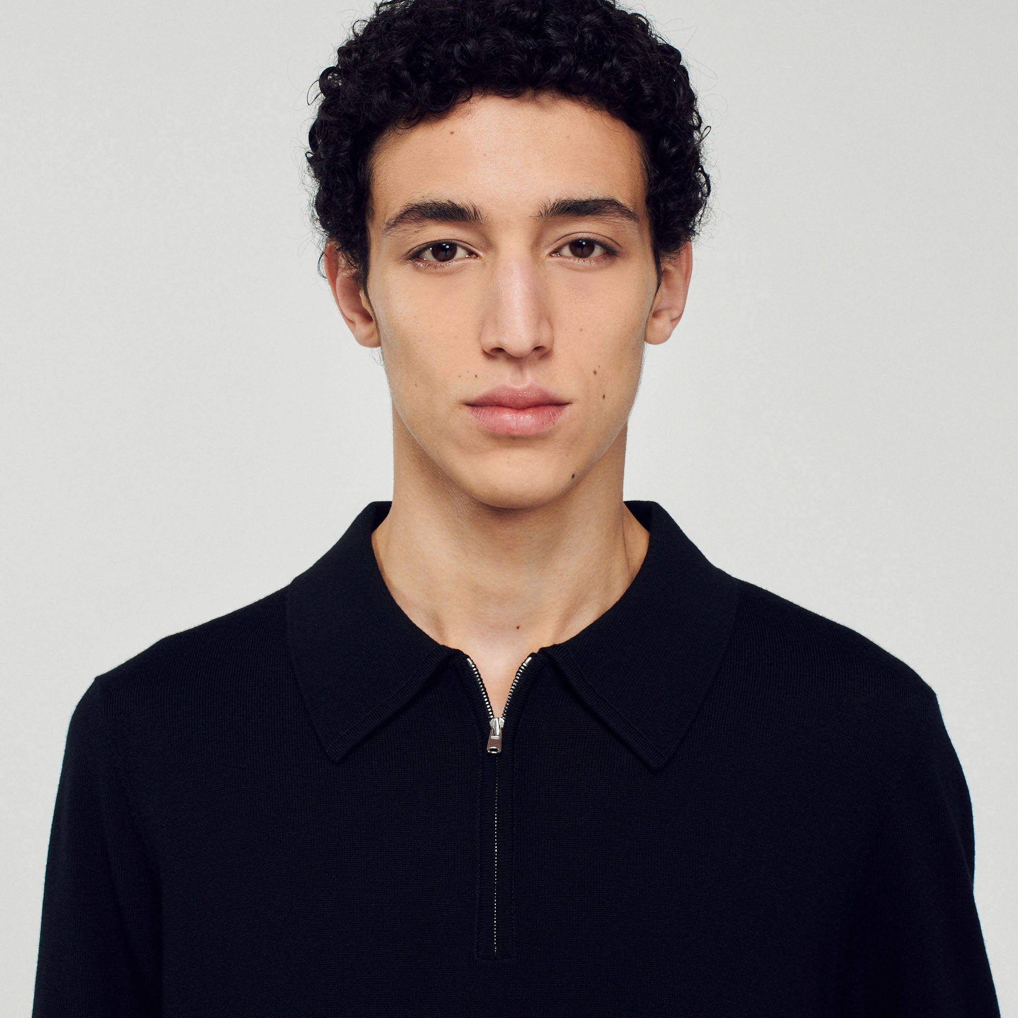 Knit Polo Jumper