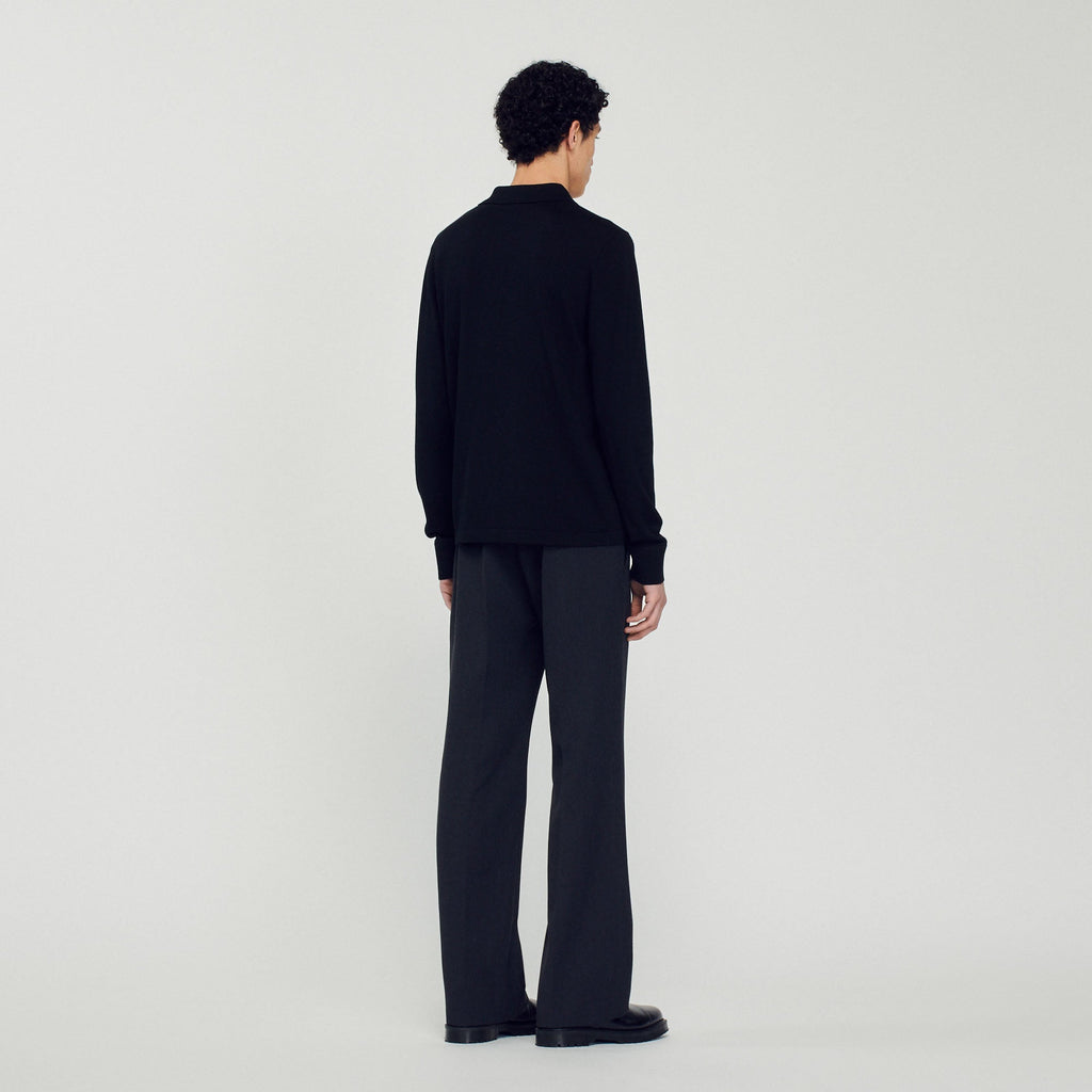 Knit Polo Jumper