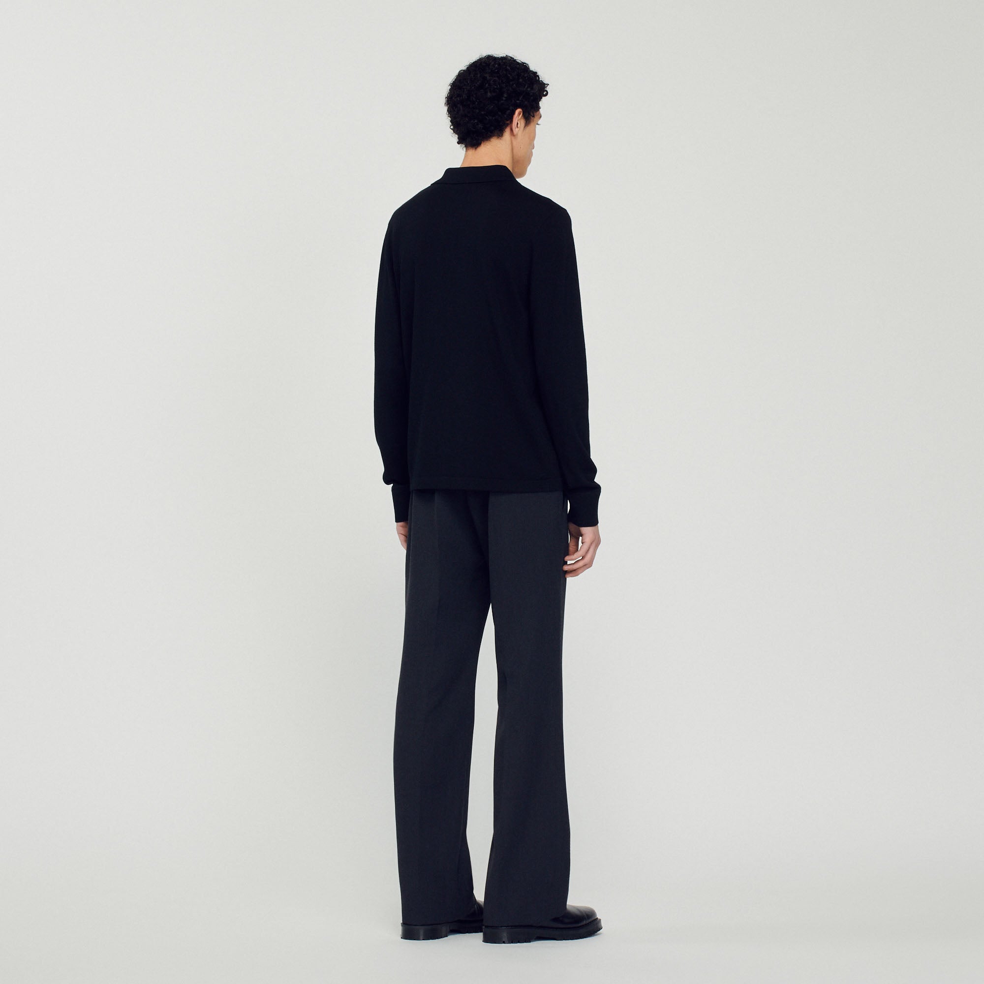 Knit Polo Jumper