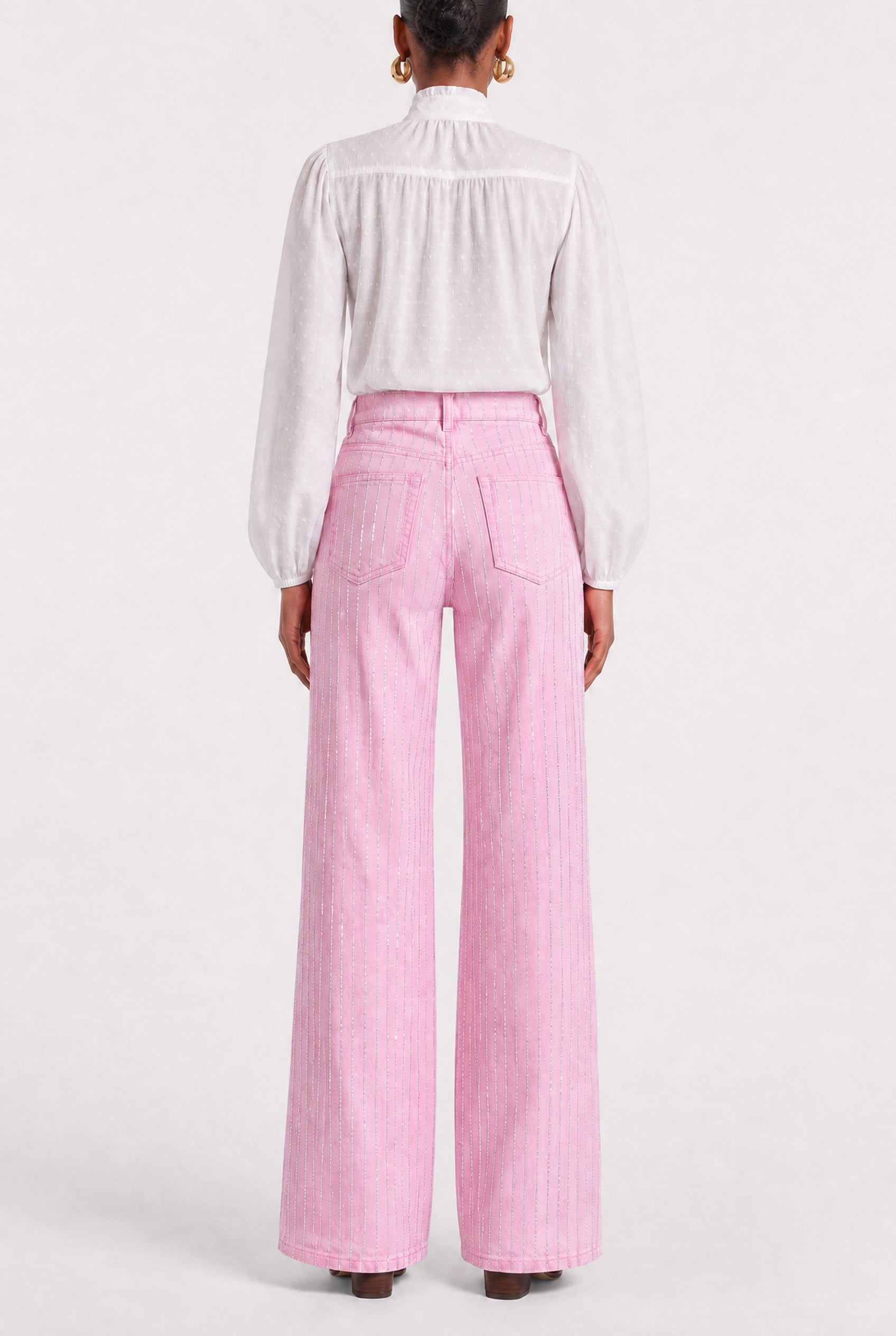 Scarlett Jeans - Strass Rose