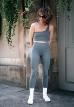 The Sparkling Asymmetric Sports Bra