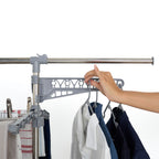 30M EXTRA multifunction clothes dryer with 30 accessories 4 levels Gray and Stainless steel - REDDECO.com