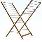 Xenia - Foldable Clothes Airer - Solid Wood - Wood