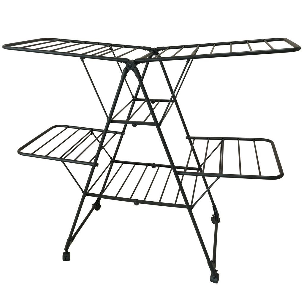 Alba Foldable Clothesline - 26M - Black