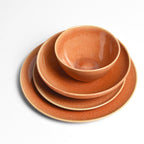Servicio para 2 - Terracota Siena