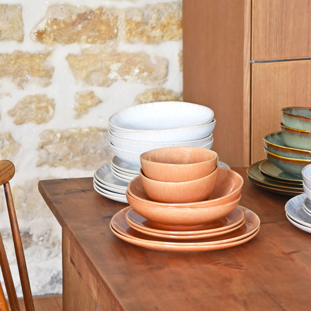 Servicio para 2 - Terracota Siena