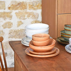 Servicio para 2 - Terracota Siena