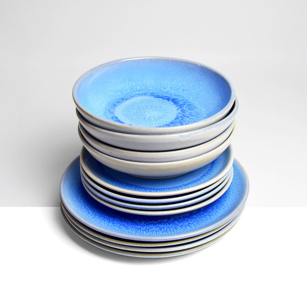 Service Pour 4 - Bleu Minéral