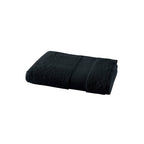 Éponge Unie - Serviette de Toilette - Noir