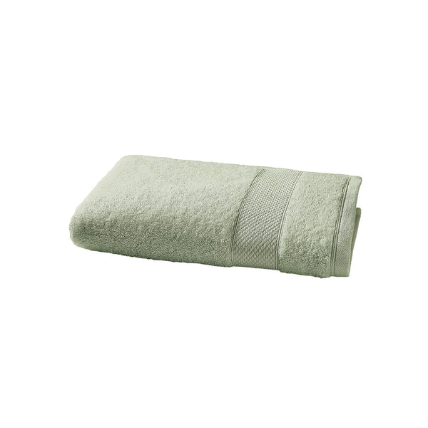 Éponge Unie - Serviette Invité - Olive