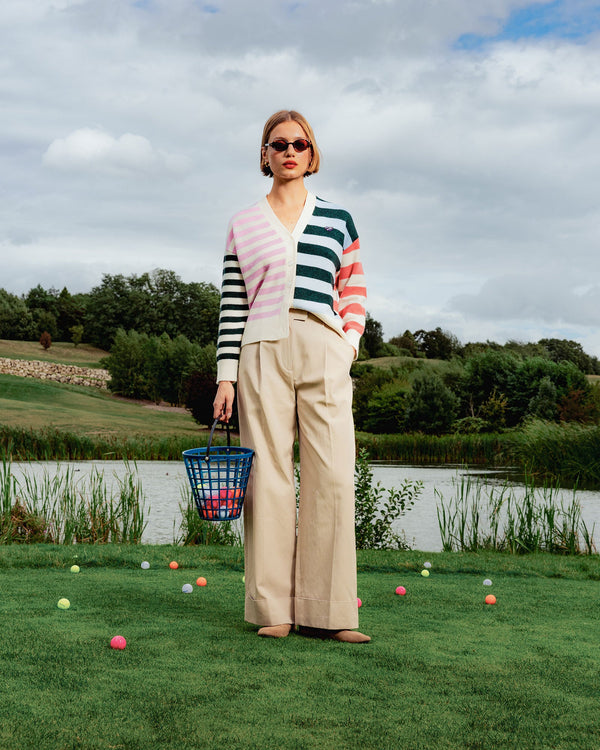 Jersey "Patch Coeur" Glizières Lambswool And Cashmere - Mujer