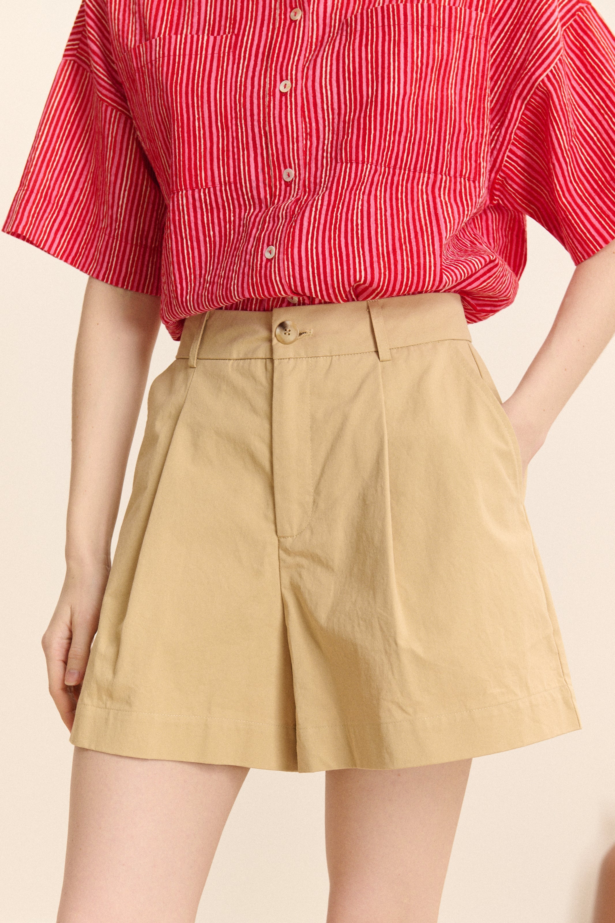 Pantalones cortos Come - Beige