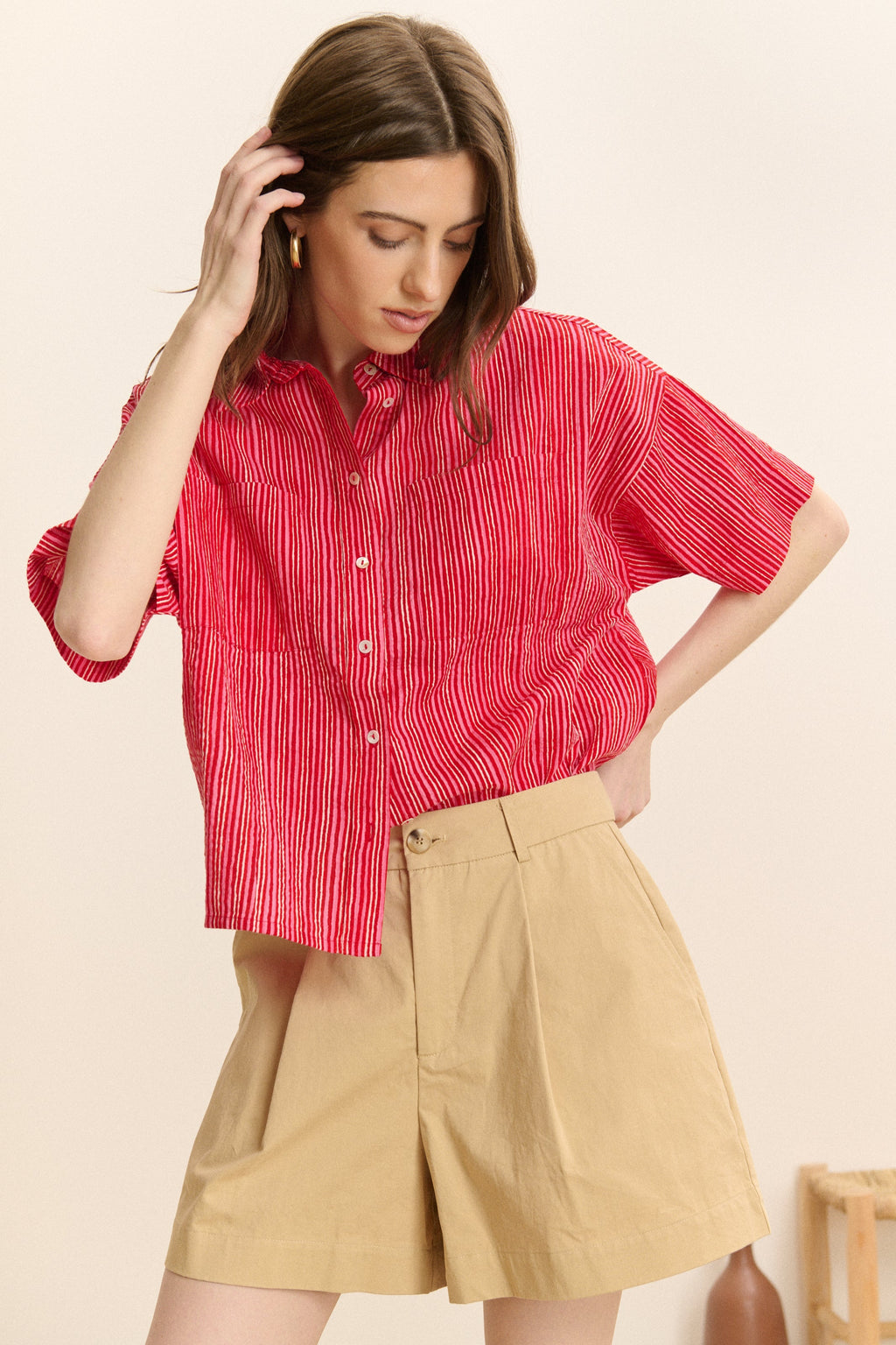 Pantalones cortos Come - Beige