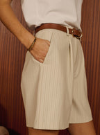 Shorts Pila - Crema