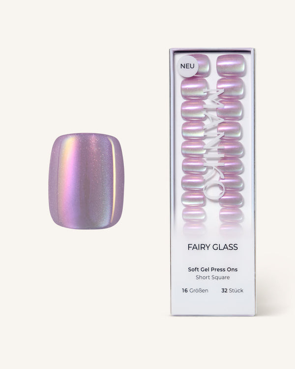 Fairy Glass (Short, Square) - Press Ons