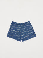 Shorts vaqueros de jacquard Amour
