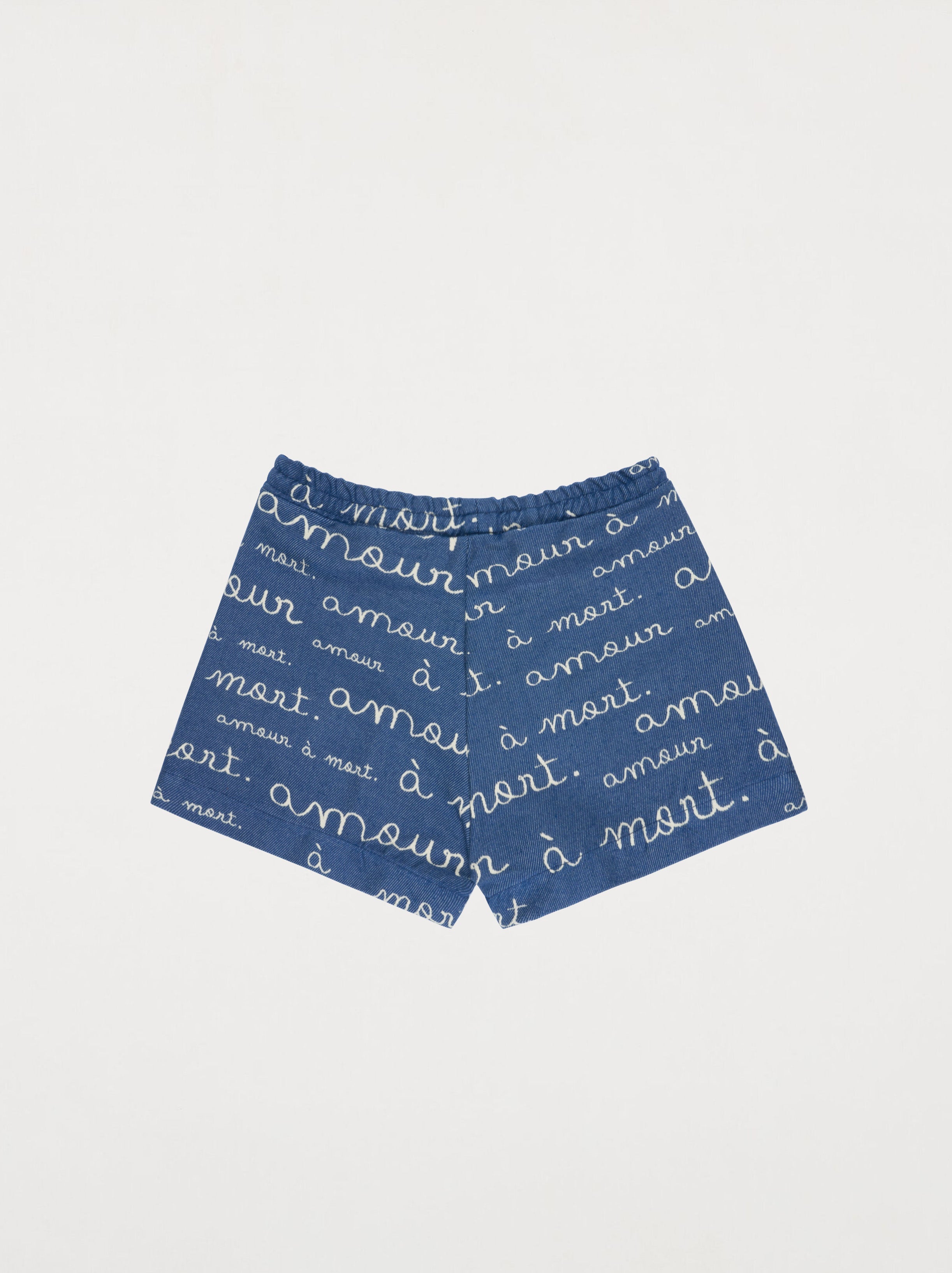 Shorts vaqueros de jacquard Amour