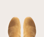 Bottes Simone - Velours Havane - Femme