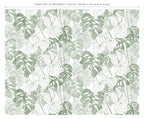 Papier Peint Panoramique Gamboa - Kaki