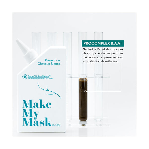 Solution anti-âge cheveux blancs