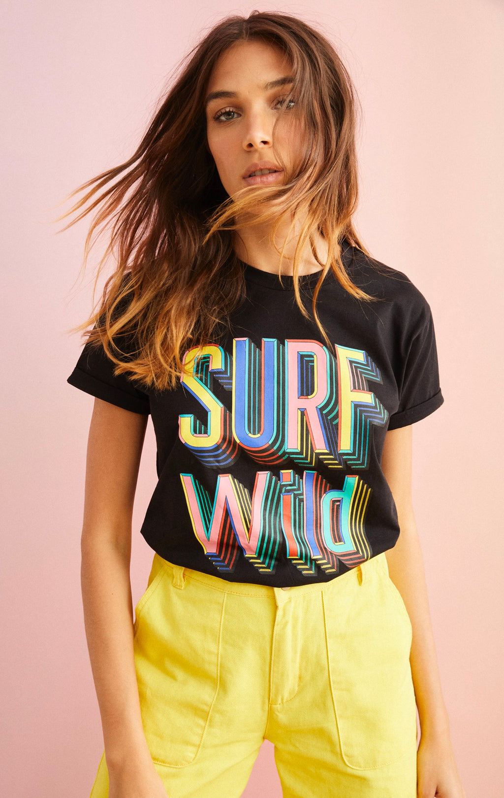 Svart t-shirt