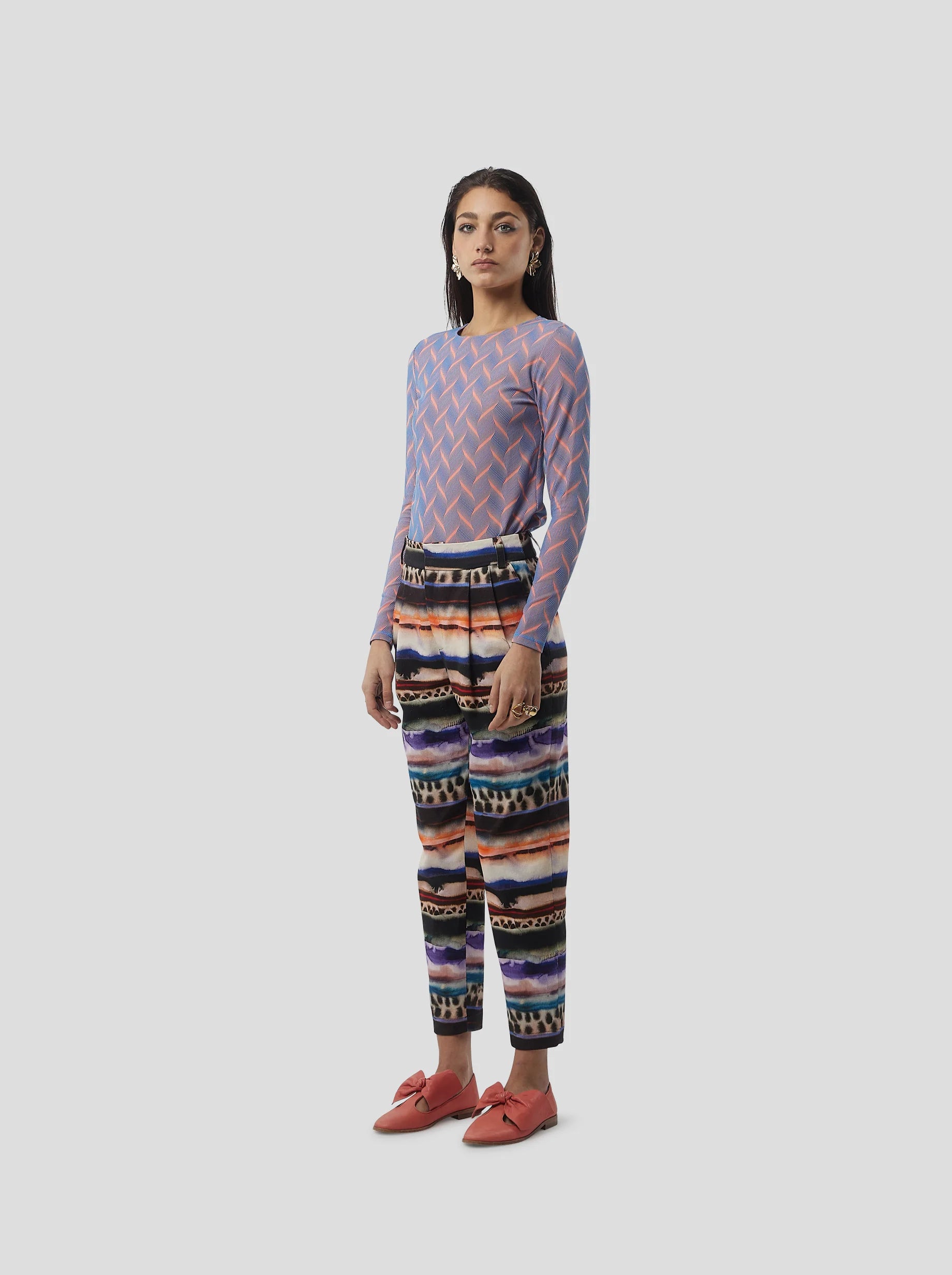 Pantalon Gabriel In Edgewalk Print