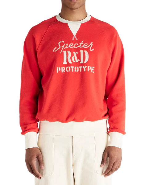 Sudadera Spectre R&D Crew - Rojo Marte