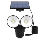 Walee - Solar Floodlight - Plastic - Black