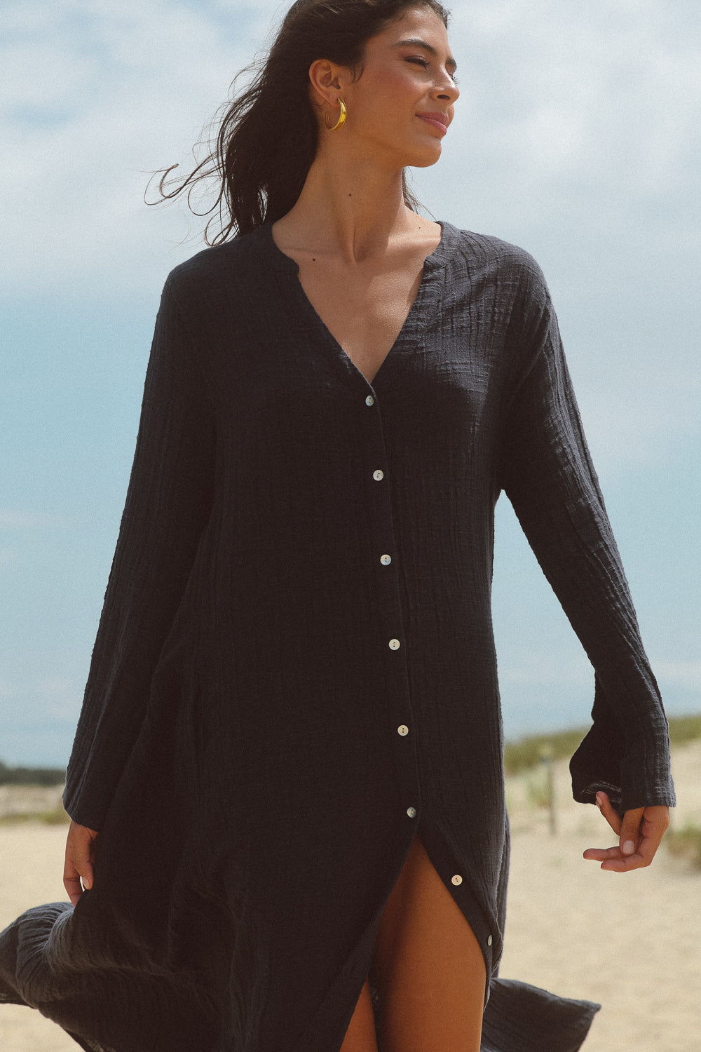 Stella Dress - Carbon