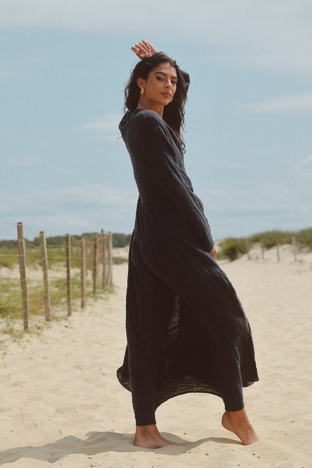 Stella Dress - Carbon