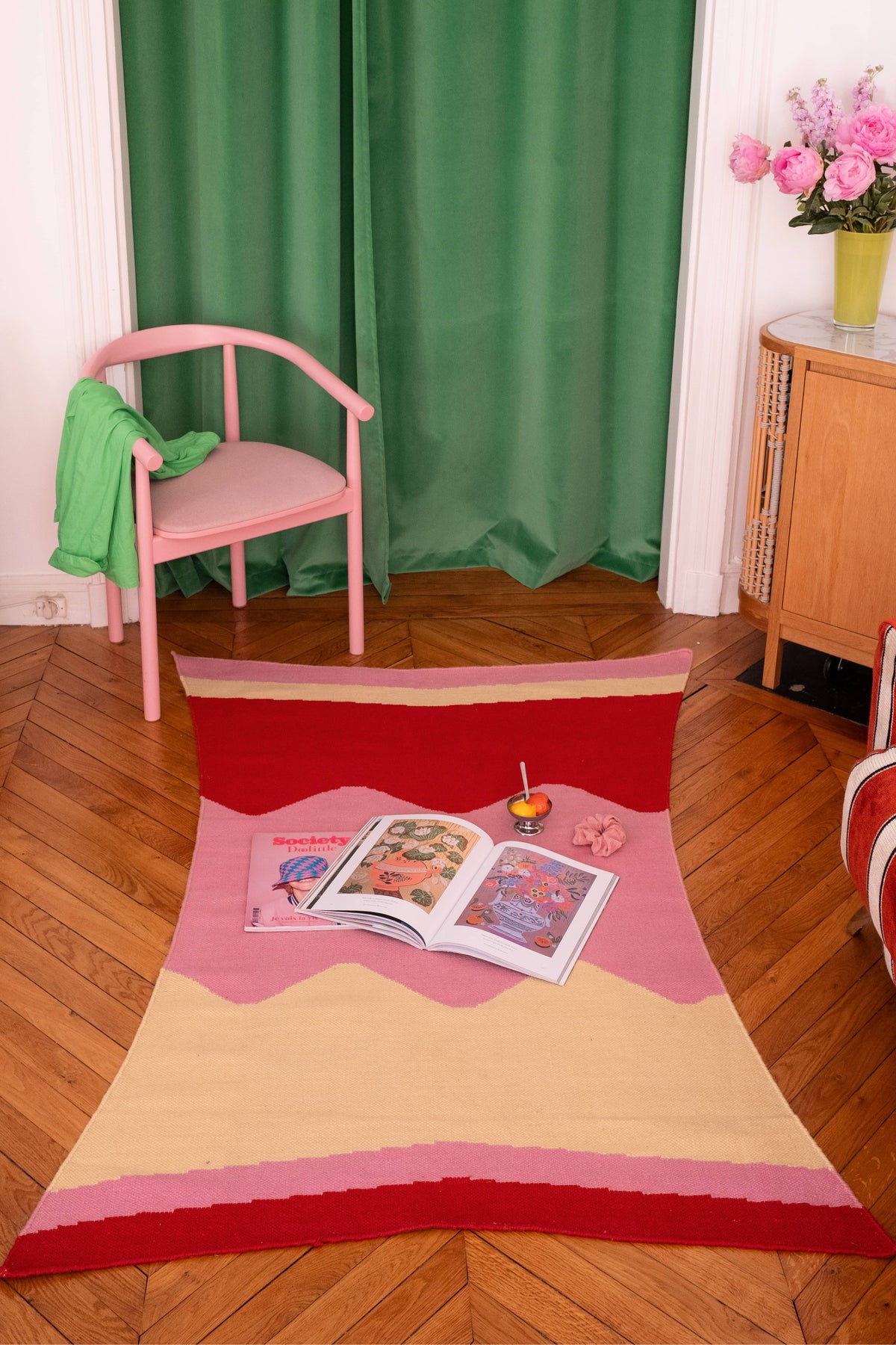 Strawberry Milk - Tapis - Laine