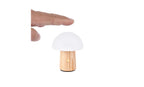 Lampe Champignon Alice - Frêne Blanc