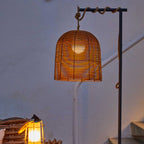 Hang Boheme - Suspension Sans Fil - Polyrotin - Beige